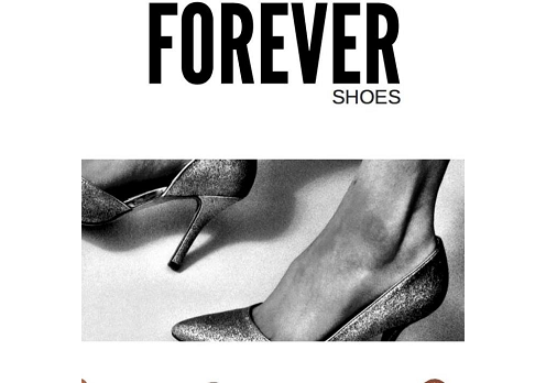 Logo FOREVER shoes